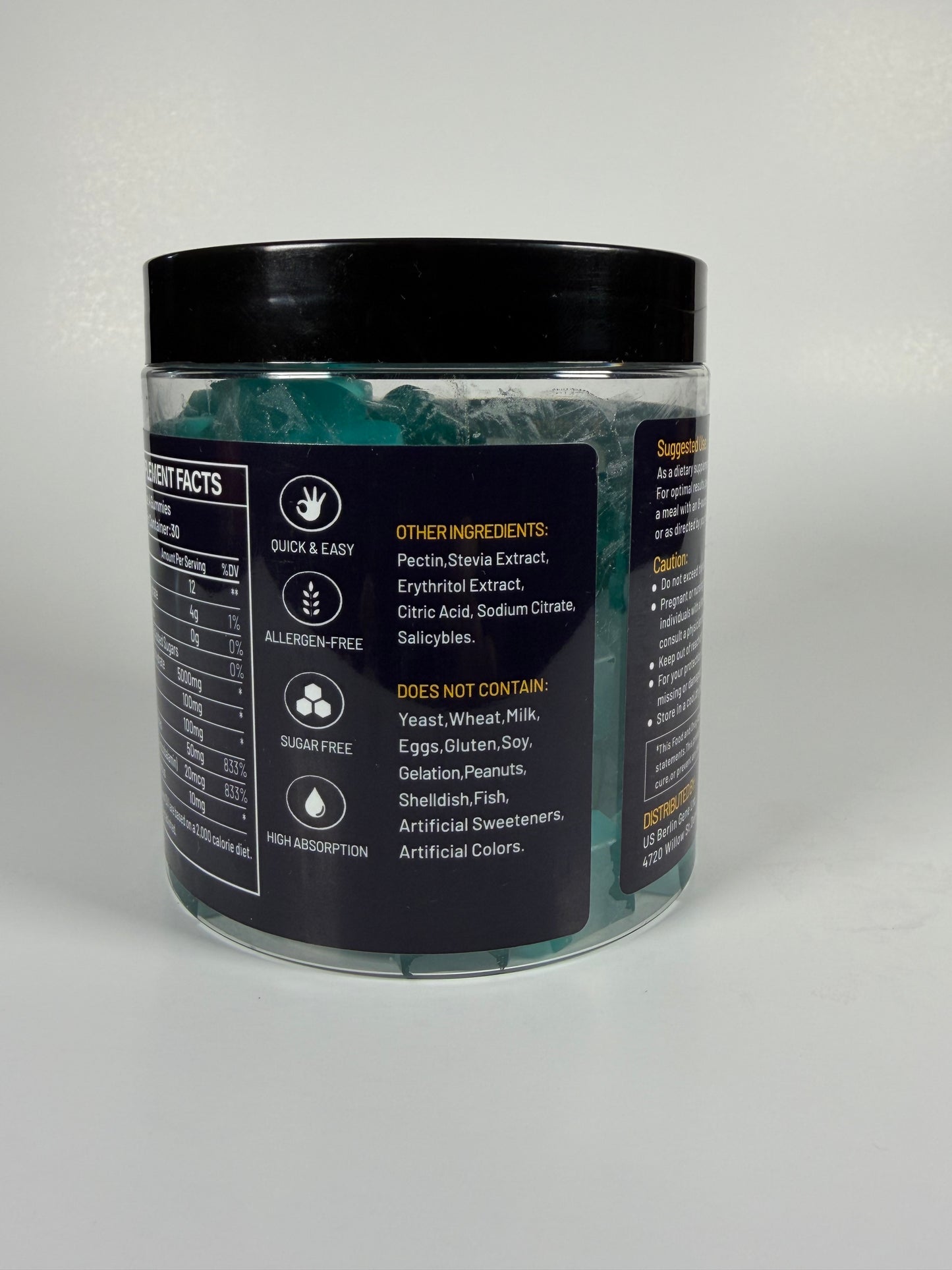 Blueberry Creatine Monohydrate Gummies