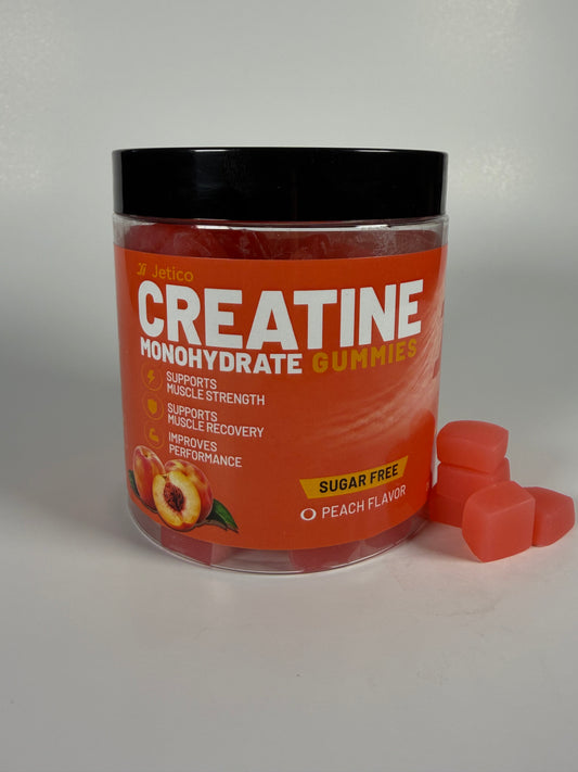 Peach Creatine Monohydrate Gummies