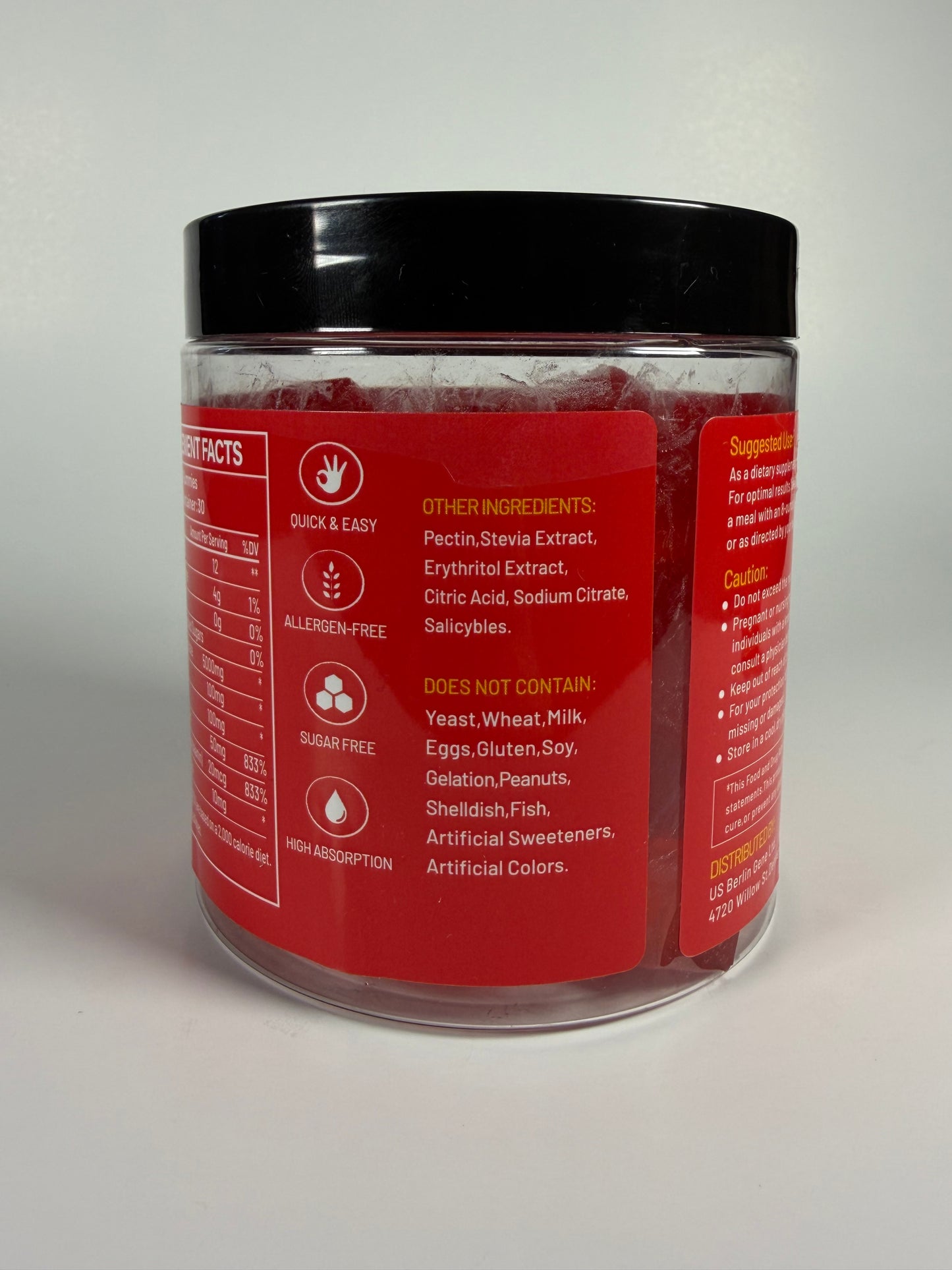 Strawberry Creatine Monohydrate Gummies