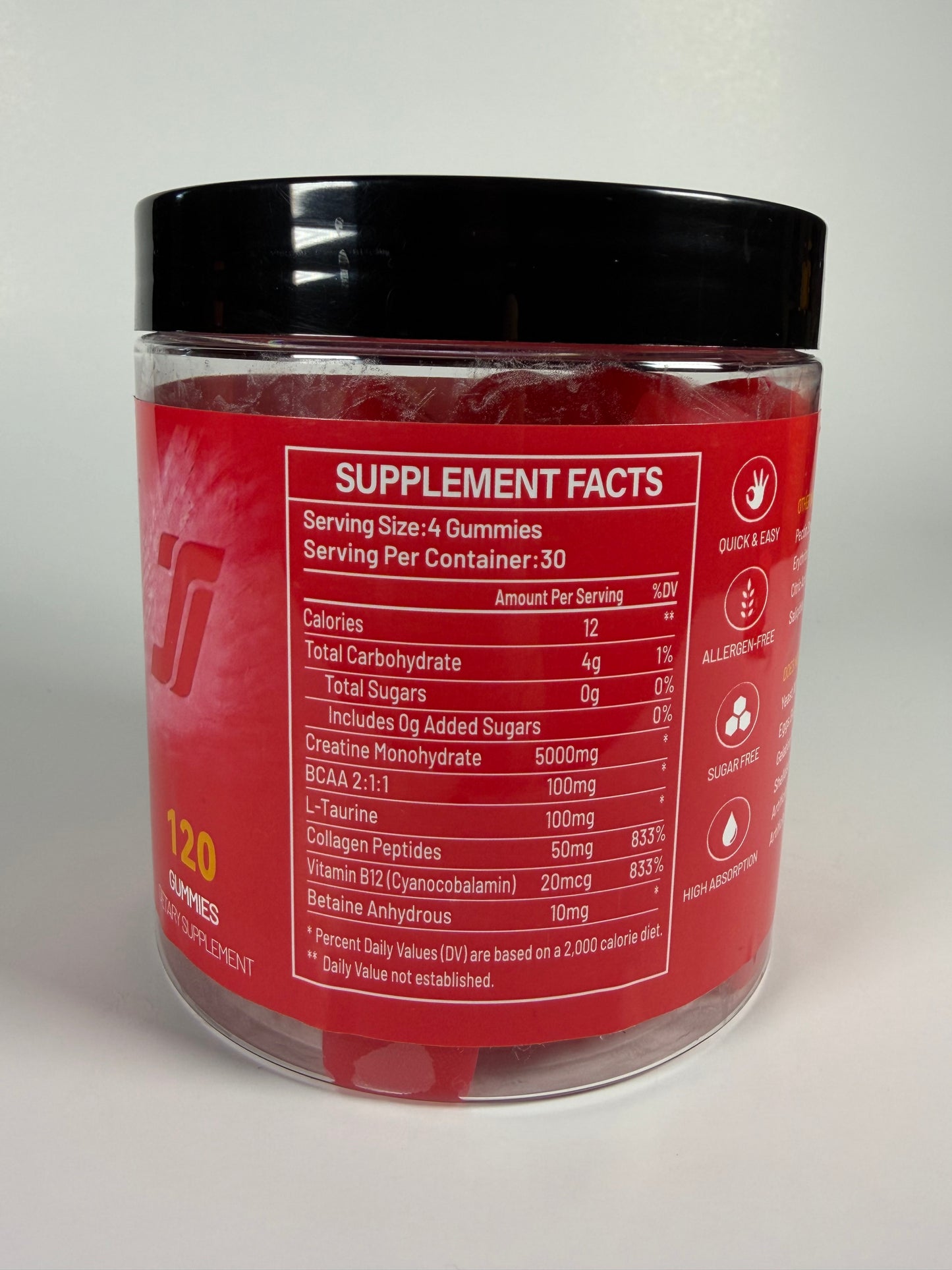 Watermelon Creatine Monohydrate Gummies
