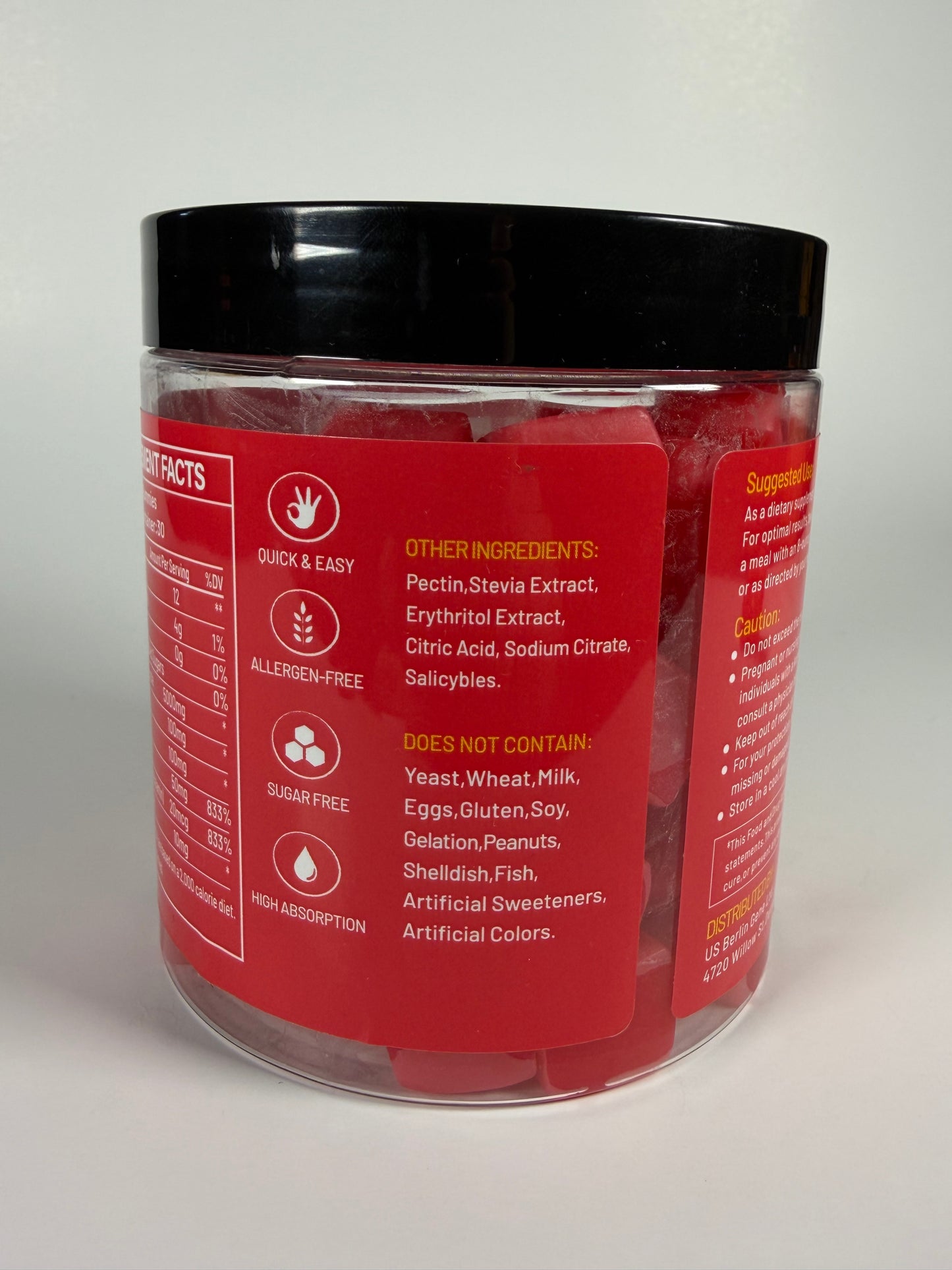 Watermelon Creatine Monohydrate Gummies